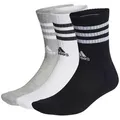adidas Sportswear Funktionssocken 3-STREIFEN CUSHIONED CREW SOCKEN, 3 PAAR (1-Paar) grau 3K - 5K