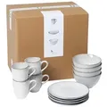 Broste Copenhagen Nordic Sand Frühstücksset für vier