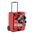 Wiltec 48l mobile Tankanlage 12V Pumpe Kraftstoffbehälter Diesel Benzin Kanister