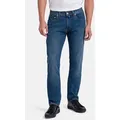 Pierre Cardin Slim-fit-Jeans Lyon Tapered mit stilvollem Anspruch blau W34/L34