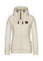 Naketano Damen Sweatjacke Brazzo, Farbe:beige Melange, Größe:XS
