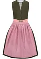 Stockerpoint Damen Dirndl Luana I Größe 32-48 I Bequemes Trachtenkleid mit Schürze & liebevollen Details I Atmungsaktiv & pflegeleicht I Perfekt für Trachten & Festlichkeiten