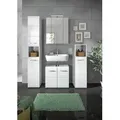 Badezimmer Ice 4-tlg. ca. 120 cm Weiß