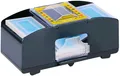 KARTENMISCHMASCHINE für 2 Decks batteriebetrieben Kartenmischer Mischmaschine 29