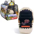 Spin Master Bitzee Jurassic World - interaktives Spielzeug im Design eines T-Rex Schädels, mit 25 virtuellen Dinosauriern, die auf Bewegung reagieren und Battle Modus, Sammlerstück, Junge/Mädchen, Mit Ton