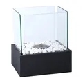 Esschert Design | Tischkamin - 21x24,8x28,2 cm - Modernes Design - Für Terrasse und Innenräume