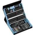 Hazet SmartCase 2200SC-1 Bit-Set 69teilig Innen-Sechskant, Schlitz, Kreuzschlitz Phillips, Kreuzschlitz Pozidriv, T-Profil
