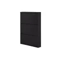 WOOOD Schuhschrank   , schwarz , Maße (cm): B: 66 H: 103