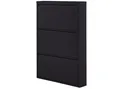 WOOOD Schuhschrank Sabine aus Metall, Schwarz