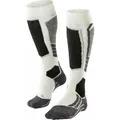 Falke SK2 Intermediate Damen Skiing Kniestrümpfe off-white (2040) 35-36