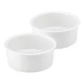 2x Hundenapf groß aus Steingut Futternapf Futterstation Napf Set Hunde Fressnapf