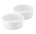 2x Hundenapf groß aus Steingut Futternapf Futterstation Napf Set Hunde Fressnapf