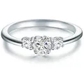 Trilani Ring aus Sterling Silber in Silber mit Zirkonia Ringe   Damen 