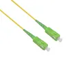 helos LWL Patchkabel OS2 Simplex 2,0mm SC/APC-SC-APC 9/125µm gelb 2m LSZH