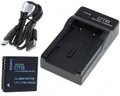 OTB Digital Kamera Akku + Akkuladestation Ladegerät  für Panasonic CGA-S106C