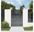 vidaXL Gartentor, Gartentor Anthrazit 105x200 cm Stahl