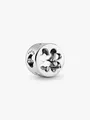 PANDORA Charm Anhänger Bead 925 Sterlingsilber Vierblättriges Kleeblatt 797868