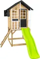 Zwerkules Holli 1 Kinder Stelzenhaus mit Rutsche Holz