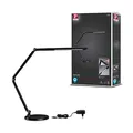 Paulmann 78912 LED Schreibtischleuchte FlexBar White Switch Tunable White incl. 1x10,6 Watt dimmbar Assistenzleuchten Schwarz Tischleuchte 3000 K