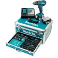 MAKITA Akku-Schlagbohrschrauber "DHP482RFX9", 18 V, inkl. Akku - blau