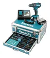 Makita Akku-Schlagbohrschrauber 18V, DHP482RFX9, 62 Nm, 2 x 3 Ah Li-Ion im Alukoffer