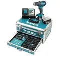 Makita Akku-Bohrschrauber DHP482RFX9 Akku-Schlagbohrschrauber 18V / 3,0 Ah, 18 V V, (Set)