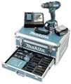 Makita DHP482RFX9 2-Gang-Akku-Schlagbohrschrauber inkl. 2. Akku, inkl. Koffer, mit Zubehör, inkl. Ladegerät
