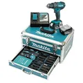 Makita DHP482RFX9 Akku-Schlagbohrschrauber 18V / 3 ,0 Ah, 2 Akkus +