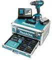 Makita Akku-Schlagbohrschrauber 18V / 3,0 Ah, 2 Akkus + Ladegerät im Alukoffer +