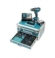 makita DHP482RFX9 Akku-Schlagbohrschrauber-Set 18,0 V, mit 2 Akkus Werkstatt, La