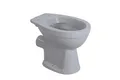 sanicomfort Stand-WC manhattan spülrandlos, Abgang waagrecht, Tiefspüler