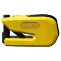 ABUS Bremsscheibenschloss Granit Detecto SmartX 8078 2.0 für Motorräder - smartes Motorradschloss mit 100 dB Alarm - Bedienung per App Sicherheitslevel 18 - Gelb
