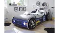 Bega Consult Autobett Autobett Energy MDF Kinderbett Bett blau lackiert inkl. Beleuchtung