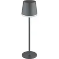 GLOBO 36637A Solarleuchte Metall anthrazit matt, 10x LED - Grau