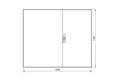 Hager Akku-Hochdruckreiniger Hager Zählerschrank,universZ 1100x1300x205,IP44 ZB35S