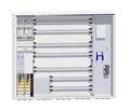 Hager Zählerschrank 1 eHZ-Zähler mit 228TE Verteilung mit APZ und Multimedia