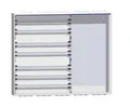 Hager Multimediaverteiler ZB35S mit 252PLE und doppeltem Multimedia