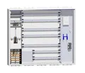 Hager Zählerschrank 1 Dreipunkt-Zähler mit 228TE Verteilung mit APZ und Multi...