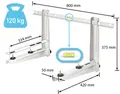 Universal Wandkonsole für Klimaanlagen/Klimageräte Rodigas MS230 206 420x800mm