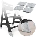 LaLoona Filzgleiter für Hochstühle 4er Pack