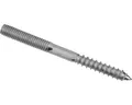 100 Stockschrauben 8 mm Verzinkt m. 6-kant Schlüsselfläche & Torxeinsatz (8x50 bis 8x200 mm) (8x80 mm)