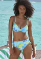 Bügel-Bikini-Top "Butterfly", mit Schmetterling-Design, Gr. 38 - Cup C, blau-grün Cup C