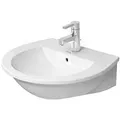 Duravit Darling New Waschtisch 26215500001 mit Hahnloch, mit Überlauf, weiss, wondergliss