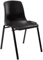 CLP Stapelstuhl Nowra, Kunststoff-Sitz mit Rückenlehne, Metallgestell