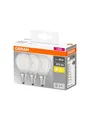 Osram LED-Lampe P45 4W/827 (40W) Frosted 3-pack E14