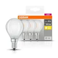 OSRAM Base Classic E14 40W Glühlampe 3er-Pack - Warmweiß