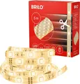 LED Band LED Stripe 5 Meter selbstklebend 16W weiß Kunststoff Briloner