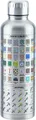 Paladone Minecraft Metal Water Bottle, 500 ml, Tägliche Nutzung, Edelstahl, Edelstahl, Schraubdeckel, Edelstahl
