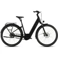 Cube Supreme RT Hybrid Deluxe EX 600 black ́n ́chrome 2026 Easy Entry - RH 50 cm