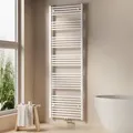 Emke Badheizkörper Handtuchtrockner Handtuchwärmer 60x180cm 898 Watt Weiß Bad-heizkörper Mittelanschluss